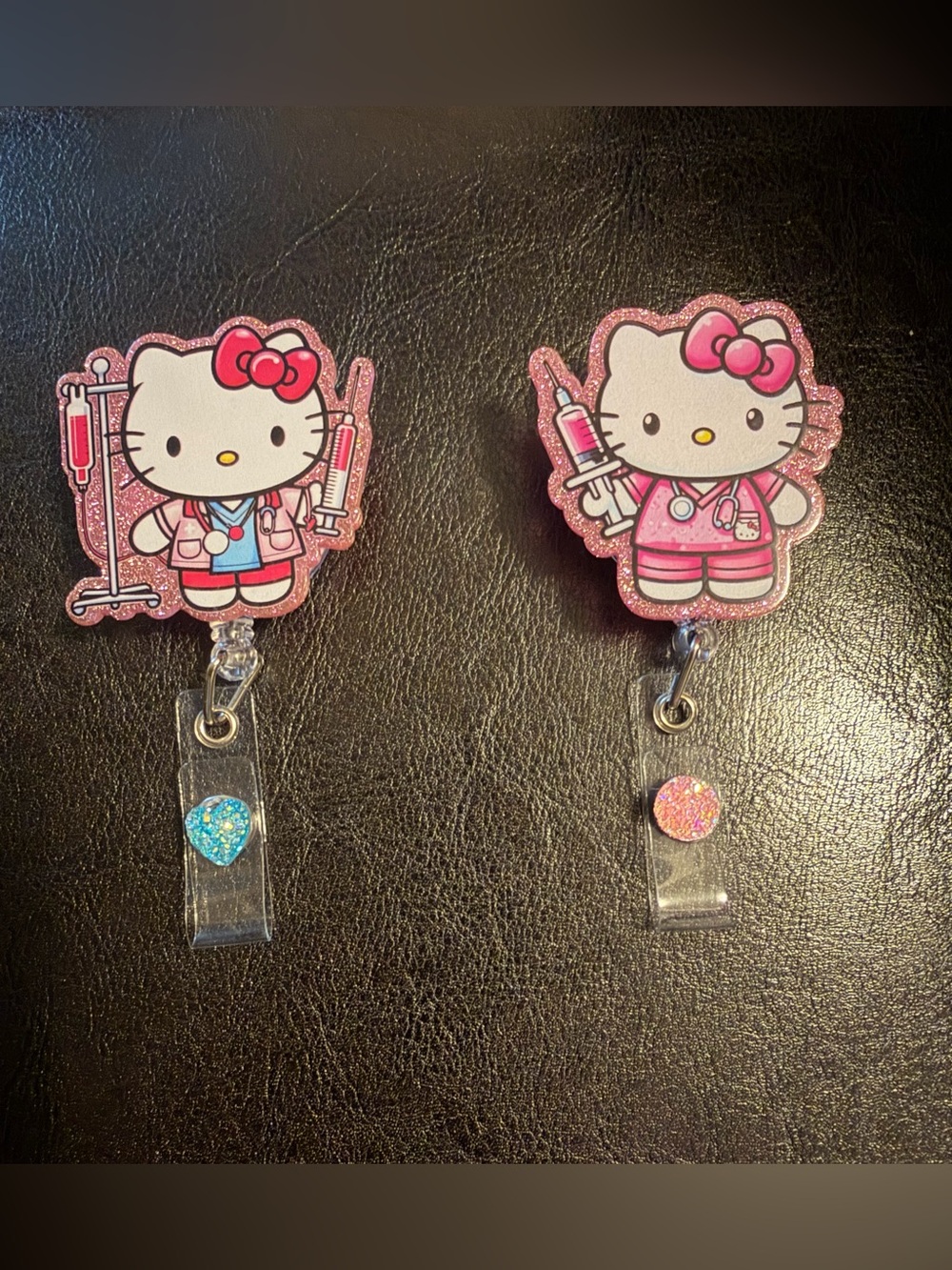 Hello Kitty Badge Clip Set